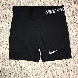 Nike Pro shorts girls medium